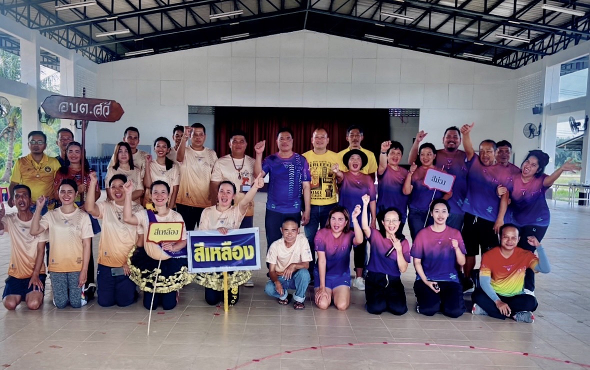 การแข่งขันกีฬาสานสัมพันธ์ สร้างความสมัครสมานสามัคคีของบุคลากรสังกัดองค์การบริหารส่วนตำบลสวี วันศุกร์ที่ 2 สิงหาคม 2567 ณ อาคารอเนกประสงค์องค์การบริหารส่วนตำบลสวี 
#องค์การบริหารส่วนตำบลสวี